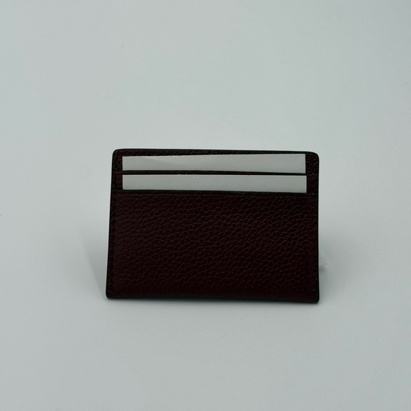 Michael Kors Dark Red Card Holder NWT - Picture 2 of 2
